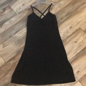 PrAna Black Dress • Crisscross Back